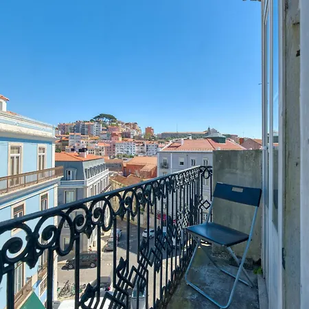 Portucale ! Downtown 3br With Balcony Lägenhet Lisboa